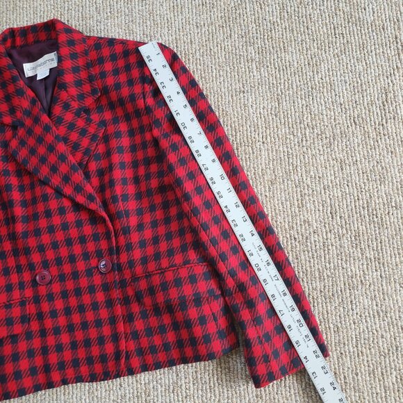 Liz Claiborne Women's Red and Black Jacket Liz Claiborne Women's Red and Black J - Picture 9 of 10